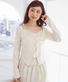 MAJESTIC LEGON / マジェスティックレゴン カットソー | キャミレイヤードライクカットトップス