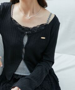 MAJESTIC LEGON / マジェスティックレゴン カットソー | キャミレイヤードライクカットトップス