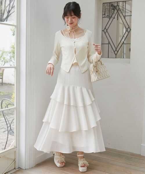 MAJESTIC LEGON / マジェスティックレゴン カットソー | キャミレイヤードライクカットトップス | 詳細25