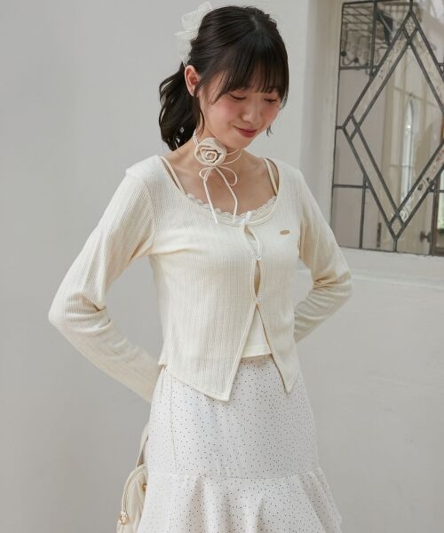 MAJESTIC LEGON / マジェスティックレゴン カットソー | キャミレイヤードライクカットトップス | 詳細29