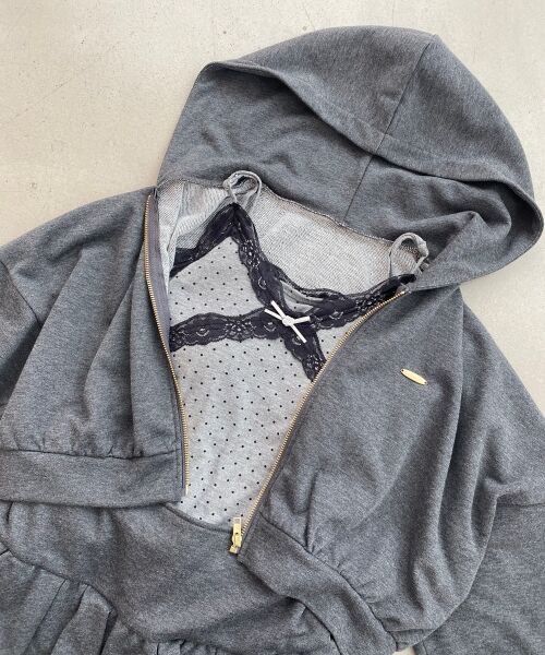 MAJESTIC LEGON / マジェスティックレゴン キャミソール・チューブトップ | カップ付きローズリボンキャミ | 詳細18