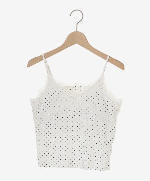 MAJESTIC LEGON / マジェスティックレゴン キャミソール・チューブトップ | カップ付きローズリボンキャミ | 詳細19