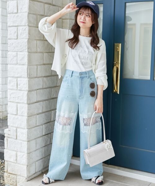 MAJESTIC LEGON / マジェスティックレゴン Tシャツ | キラキラロゴTシャツ | 詳細1