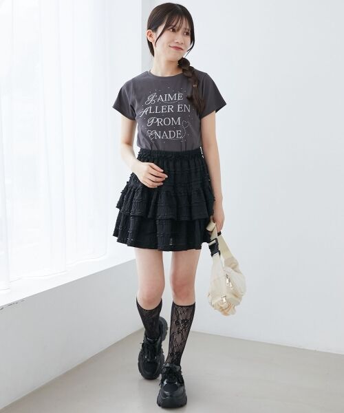 MAJESTIC LEGON / マジェスティックレゴン Tシャツ | キラキラロゴTシャツ | 詳細17