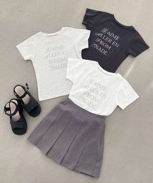 MAJESTIC LEGON / マジェスティックレゴン Tシャツ | キラキラロゴTシャツ | 詳細24