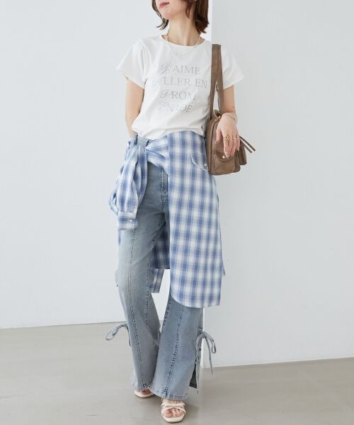 MAJESTIC LEGON / マジェスティックレゴン Tシャツ | キラキラロゴTシャツ | 詳細3