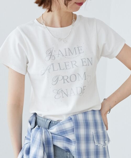 MAJESTIC LEGON / マジェスティックレゴン Tシャツ | キラキラロゴTシャツ | 詳細6