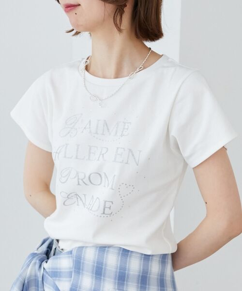 MAJESTIC LEGON / マジェスティックレゴン Tシャツ | キラキラロゴTシャツ | 詳細7