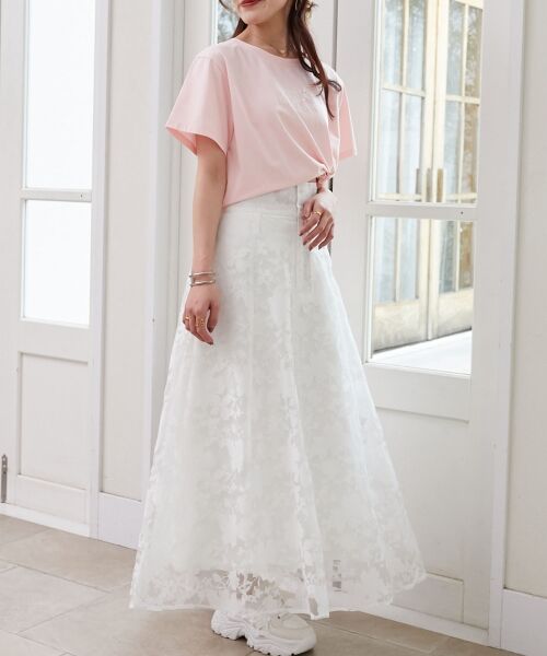 MAJESTIC LEGON / マジェスティックレゴン Tシャツ | パール付きクロップドロゴTシャツ | 詳細22