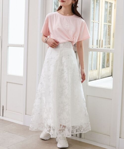 MAJESTIC LEGON / マジェスティックレゴン Tシャツ | パール付きクロップドロゴTシャツ | 詳細23