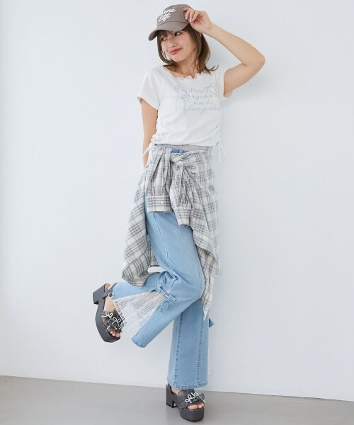 MAJESTIC LEGON / マジェスティックレゴン Tシャツ | サイドドロストロゴTシャツ | 詳細10