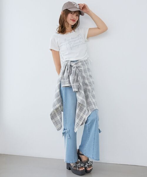 MAJESTIC LEGON / マジェスティックレゴン Tシャツ | サイドドロストロゴTシャツ | 詳細9