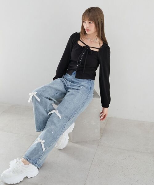 MAJESTIC LEGON / マジェスティックレゴン カットソー | フロントホックトップス | 詳細22