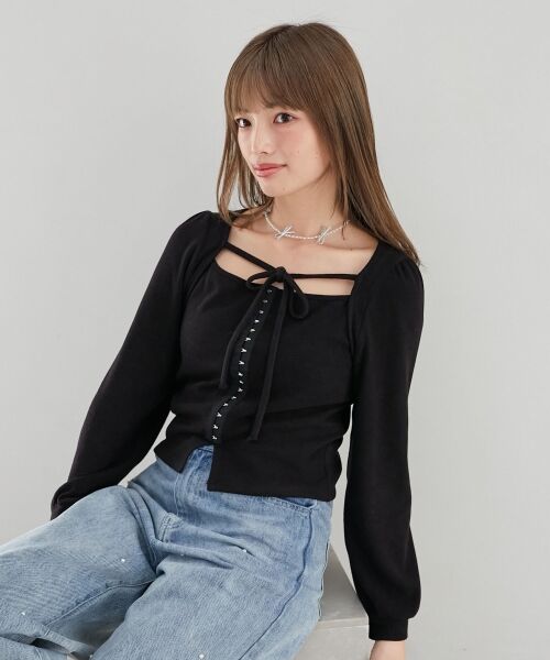 MAJESTIC LEGON / マジェスティックレゴン カットソー | フロントホックトップス | 詳細26