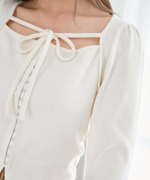 MAJESTIC LEGON / マジェスティックレゴン カットソー | フロントホックトップス | 詳細7