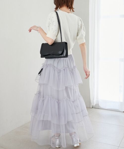 MAJESTIC LEGON / マジェスティックレゴン ニット・セーター | ハートジャカードパフスリーブニット | 詳細17