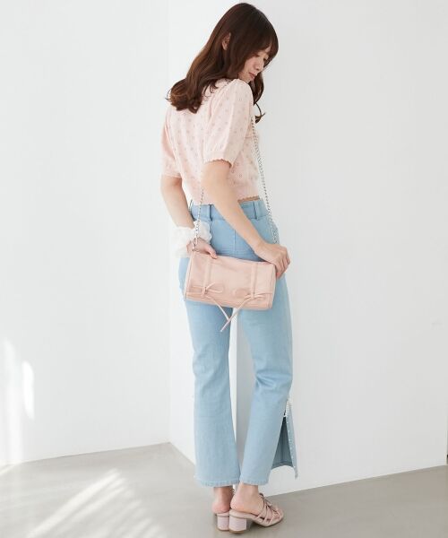 MAJESTIC LEGON / マジェスティックレゴン カーディガン・ボレロ | うさぎちゃん刺繍カーデ | 詳細11