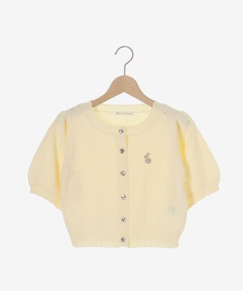 MAJESTIC LEGON / マジェスティックレゴン カーディガン・ボレロ | うさぎちゃん刺繍カーデ | 詳細29
