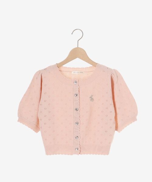MAJESTIC LEGON / マジェスティックレゴン カーディガン・ボレロ | うさぎちゃん刺繍カーデ | 詳細30