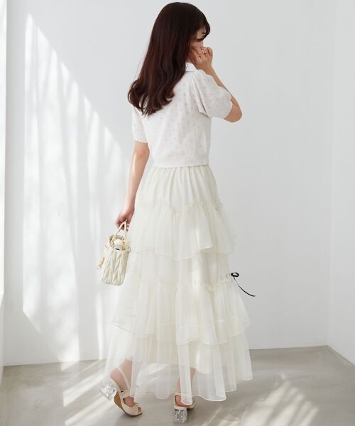 MAJESTIC LEGON / マジェスティックレゴン カーディガン・ボレロ | うさぎちゃん刺繍カーデ | 詳細4