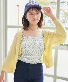 MAJESTIC LEGON / マジェスティックレゴン カーディガン・ボレロ | チャームボタンUVカットカーディガン