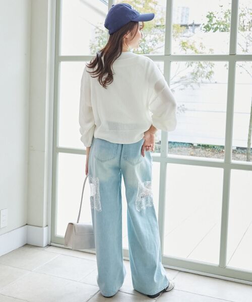 MAJESTIC LEGON / マジェスティックレゴン カーディガン・ボレロ | チャームボタンUVカットカーディガン | 詳細12