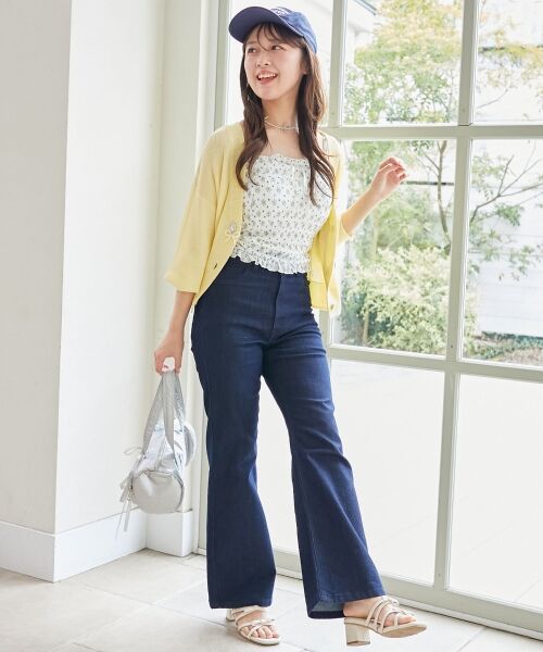 MAJESTIC LEGON / マジェスティックレゴン カーディガン・ボレロ | チャームボタンUVカットカーディガン | 詳細18