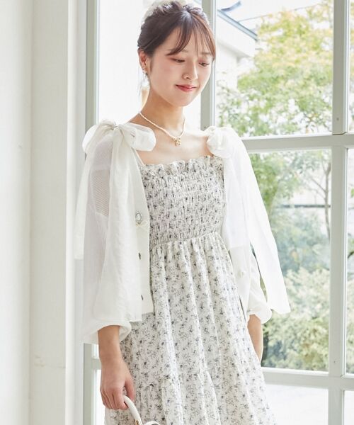 MAJESTIC LEGON / マジェスティックレゴン カーディガン・ボレロ | チャームボタンUVカットカーディガン | 詳細2