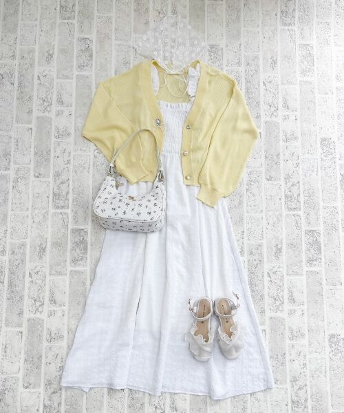 MAJESTIC LEGON / マジェスティックレゴン カーディガン・ボレロ | チャームボタンUVカットカーディガン | 詳細24