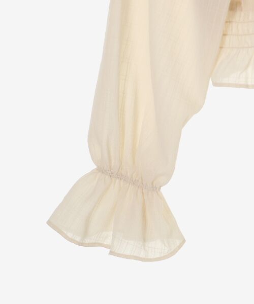 MAJESTIC LEGON / マジェスティックレゴン シャツ・ブラウス | フロントリボンシアーフリルブラウス | 詳細27