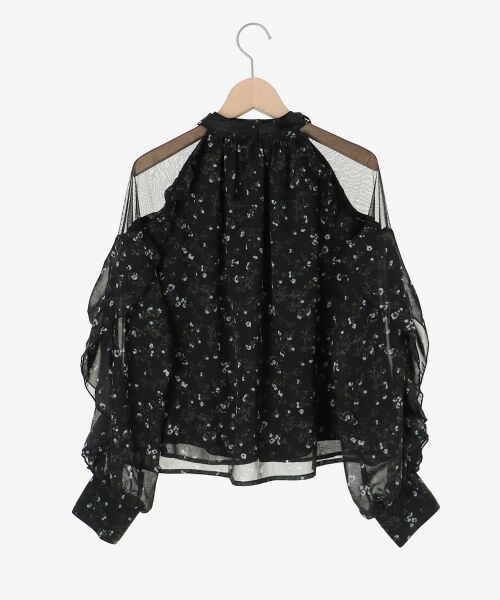 MAJESTIC LEGON / マジェスティックレゴン シャツ・ブラウス | リボン付きフリルブラウス | 詳細28