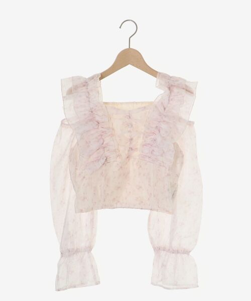 MAJESTIC LEGON / マジェスティックレゴン シャツ・ブラウス | オープンショルダーフリルブラウス | 詳細22