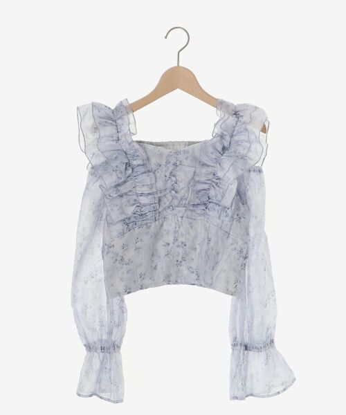 MAJESTIC LEGON / マジェスティックレゴン シャツ・ブラウス | オープンショルダーフリルブラウス | 詳細23