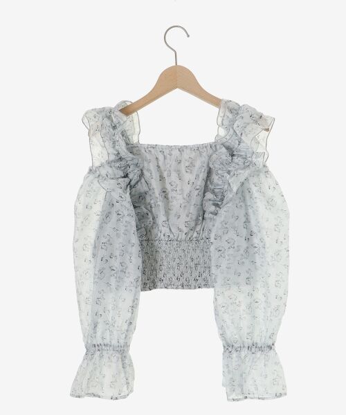 MAJESTIC LEGON / マジェスティックレゴン シャツ・ブラウス | オープンショルダーフリルブラウス | 詳細25