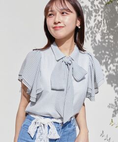 MAJESTIC LEGON / マジェスティックレゴン シャツ・ブラウス | 2wayフリルスリーブブラウス