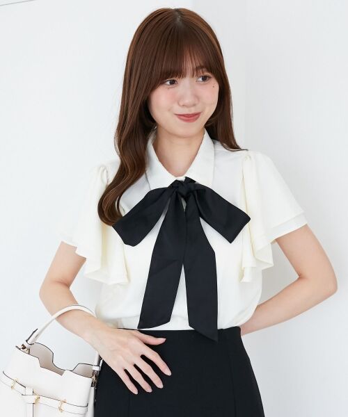 MAJESTIC LEGON / マジェスティックレゴン シャツ・ブラウス | 2wayフリルスリーブブラウス | 詳細10