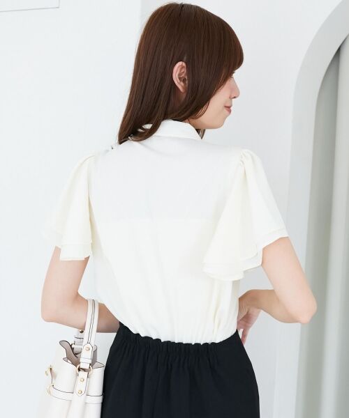 MAJESTIC LEGON / マジェスティックレゴン シャツ・ブラウス | 2wayフリルスリーブブラウス | 詳細12
