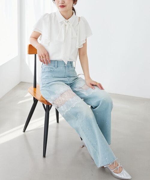 MAJESTIC LEGON / マジェスティックレゴン シャツ・ブラウス | 2wayフリルスリーブブラウス | 詳細18