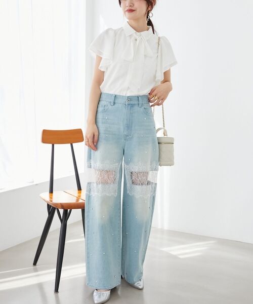 MAJESTIC LEGON / マジェスティックレゴン シャツ・ブラウス | 2wayフリルスリーブブラウス | 詳細19