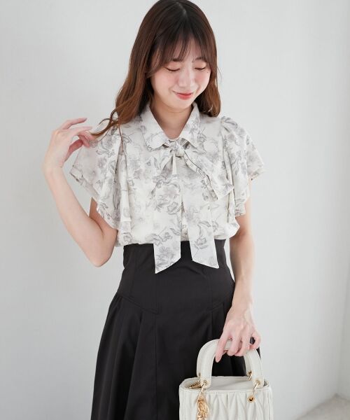 MAJESTIC LEGON / マジェスティックレゴン シャツ・ブラウス | 2wayフリルスリーブブラウス | 詳細29