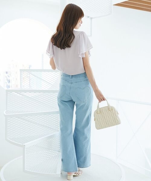 MAJESTIC LEGON / マジェスティックレゴン シャツ・ブラウス | 2wayフリルスリーブブラウス | 詳細3