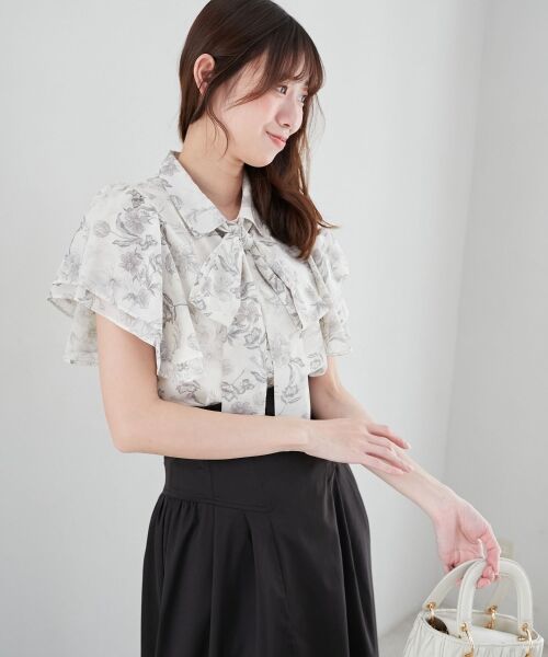 MAJESTIC LEGON / マジェスティックレゴン シャツ・ブラウス | 2wayフリルスリーブブラウス | 詳細30