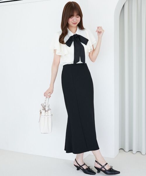 MAJESTIC LEGON / マジェスティックレゴン シャツ・ブラウス | 2wayフリルスリーブブラウス | 詳細8