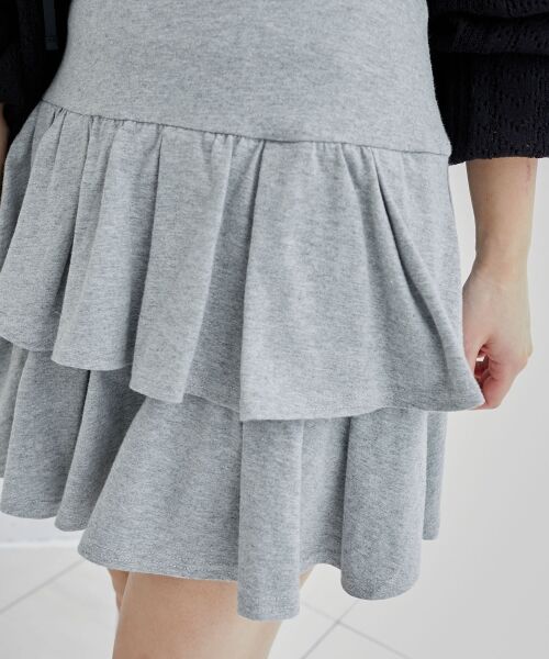 MAJESTIC LEGON / マジェスティックレゴン ミニ・ひざ丈スカート | アソートティアードミニスカパン | 詳細23