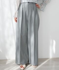 MAJESTIC LEGON / マジェスティックレゴン その他パンツ | センタープレスタックワイドパンツ