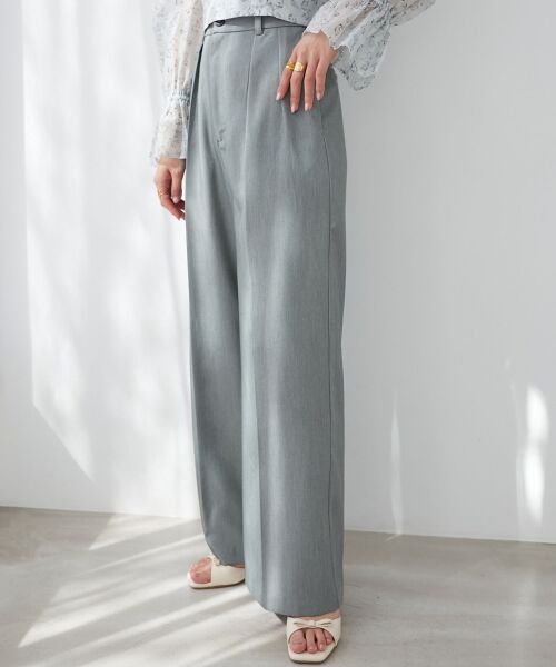 MAJESTIC LEGON / マジェスティックレゴン その他パンツ | センタープレスタックワイドパンツ | 詳細21