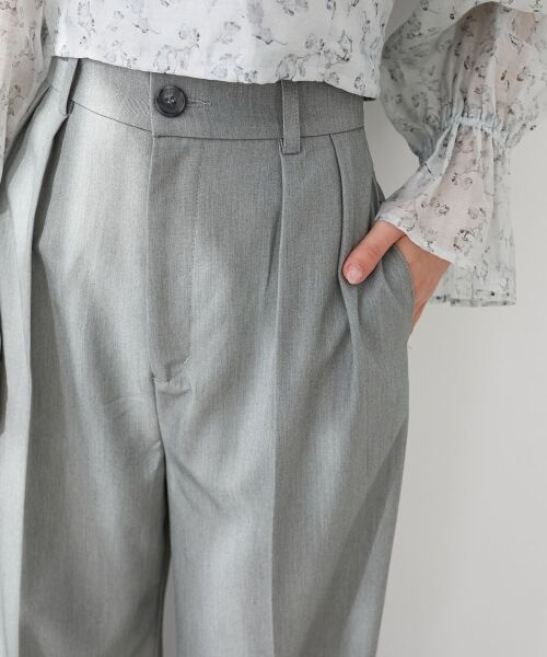 MAJESTIC LEGON / マジェスティックレゴン その他パンツ | センタープレスタックワイドパンツ | 詳細23