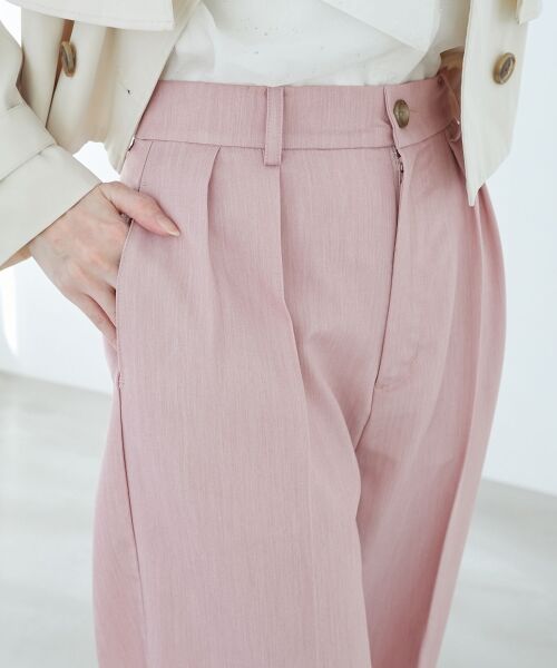 MAJESTIC LEGON / マジェスティックレゴン その他パンツ | センタープレスタックワイドパンツ | 詳細8