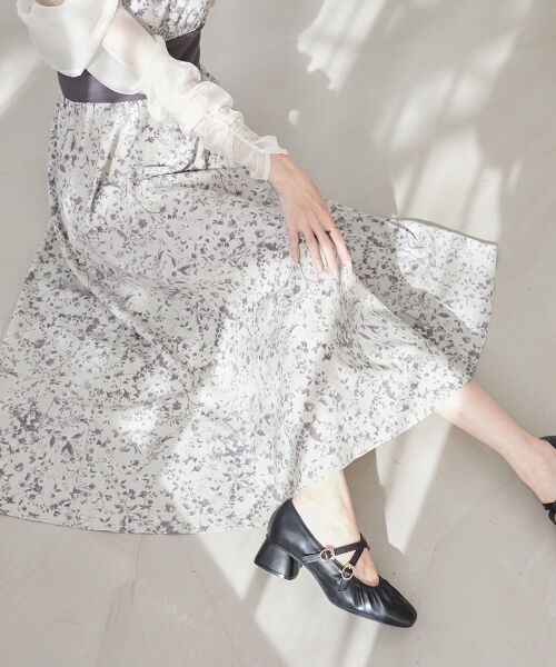 MAJESTIC LEGON / マジェスティックレゴン ロング・マキシ丈ワンピース | シアードッキングコルセットワンピース | 詳細9