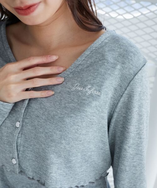 MAJESTIC LEGON / マジェスティックレゴン ミニ丈・ひざ丈ワンピース | カーデセット肩リボンキャミワンピ | 詳細15